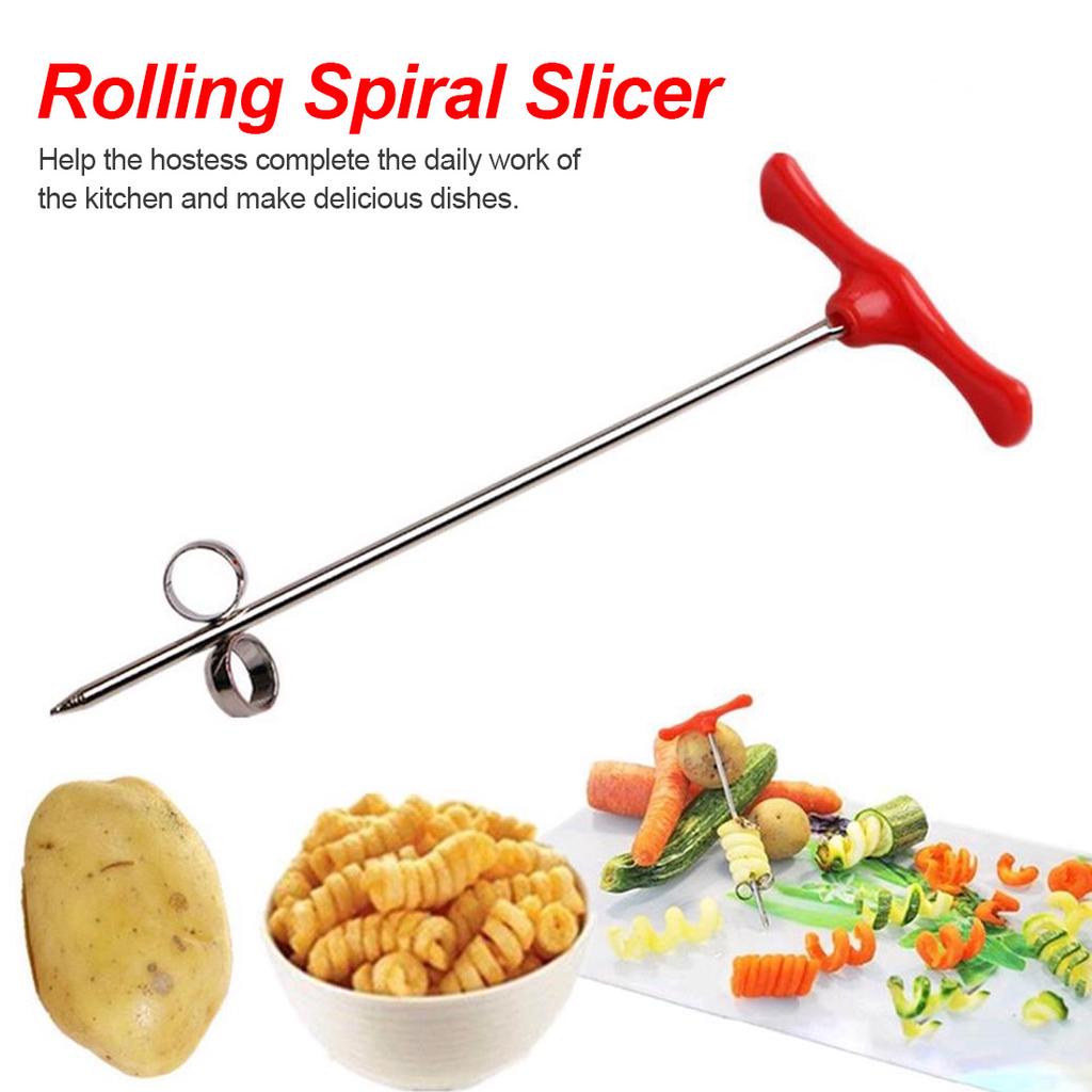 Potato Spiral Cutter Manual Roller